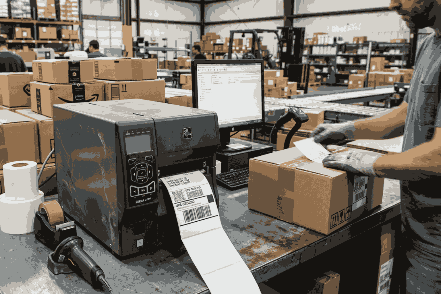 Barcode Printer for Logistics