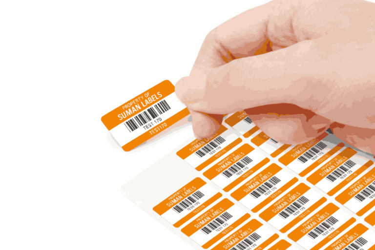 Custom Printed Bracode Labels