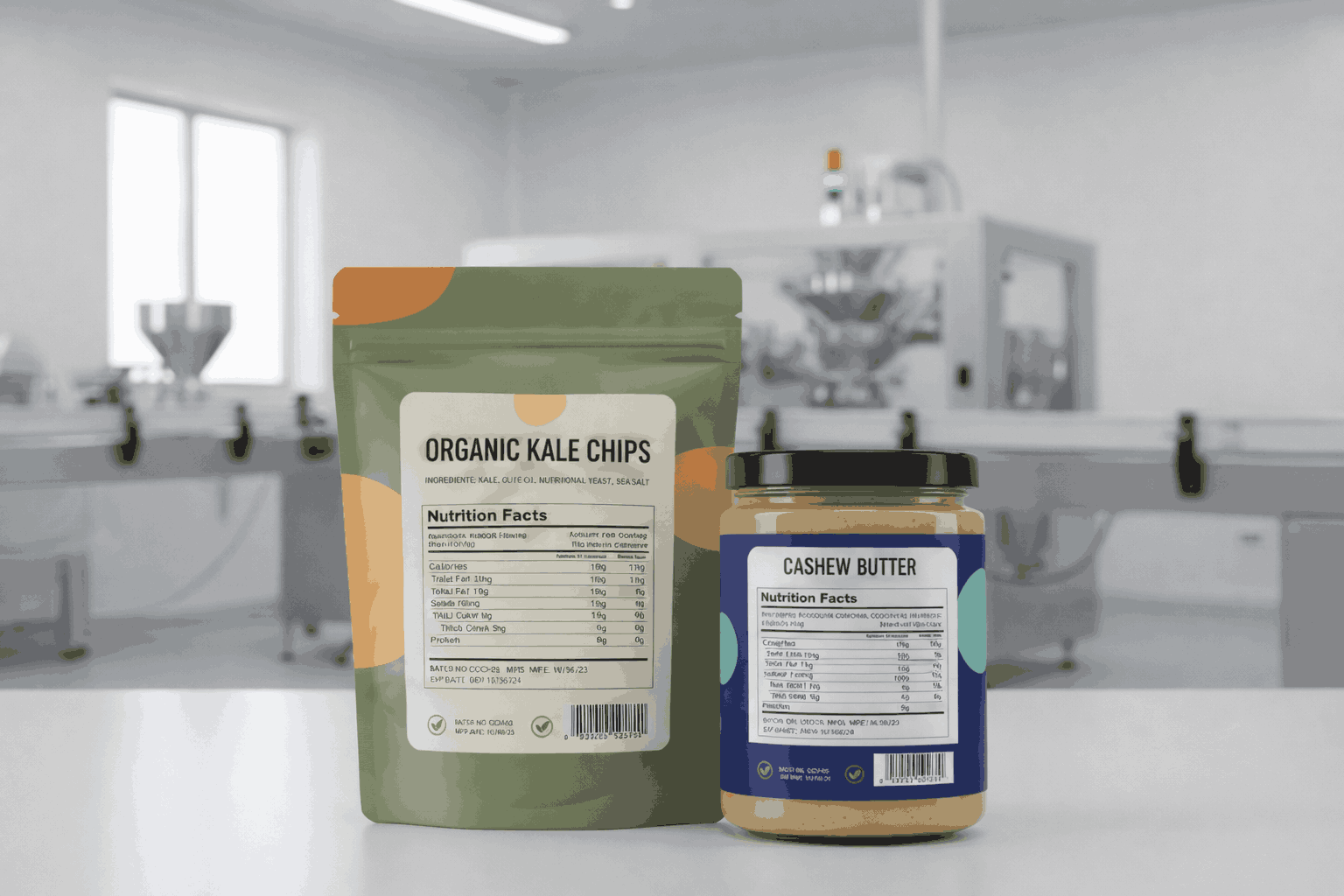 Custom Printed Labels for Food & Beverage