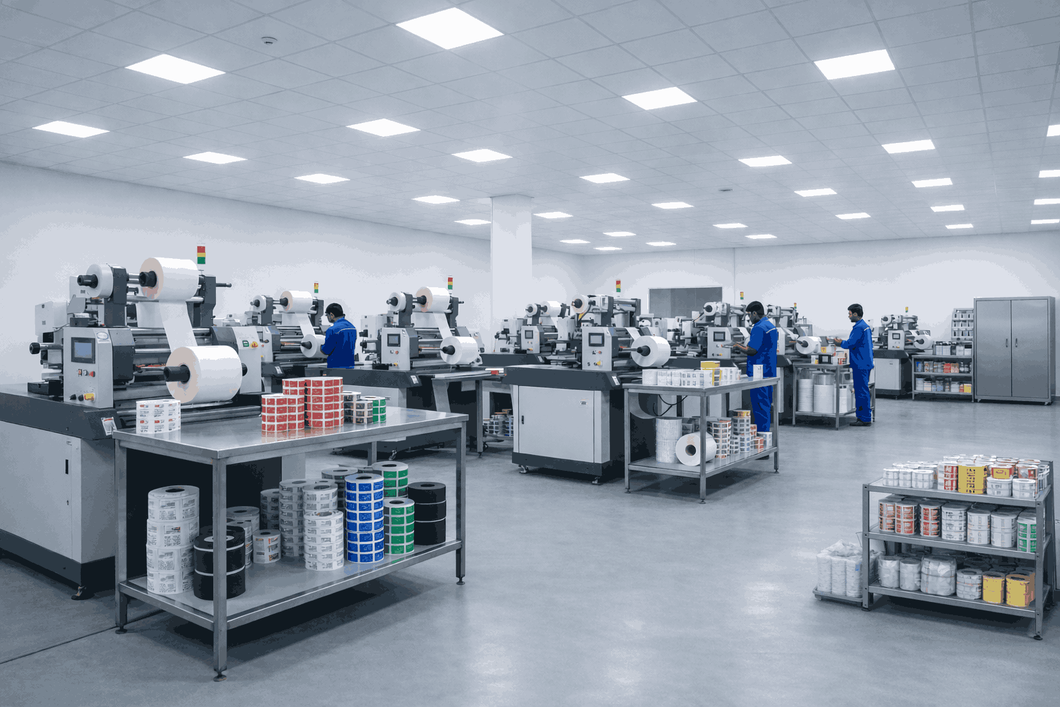 Label Printing Factory