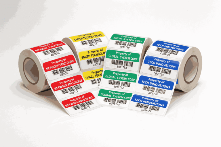 Printed Barcode Labels
