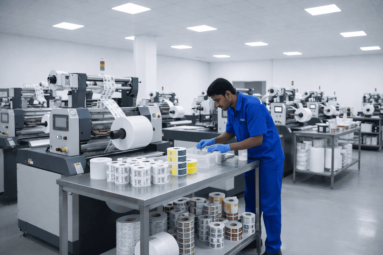 Suman Labels Factory