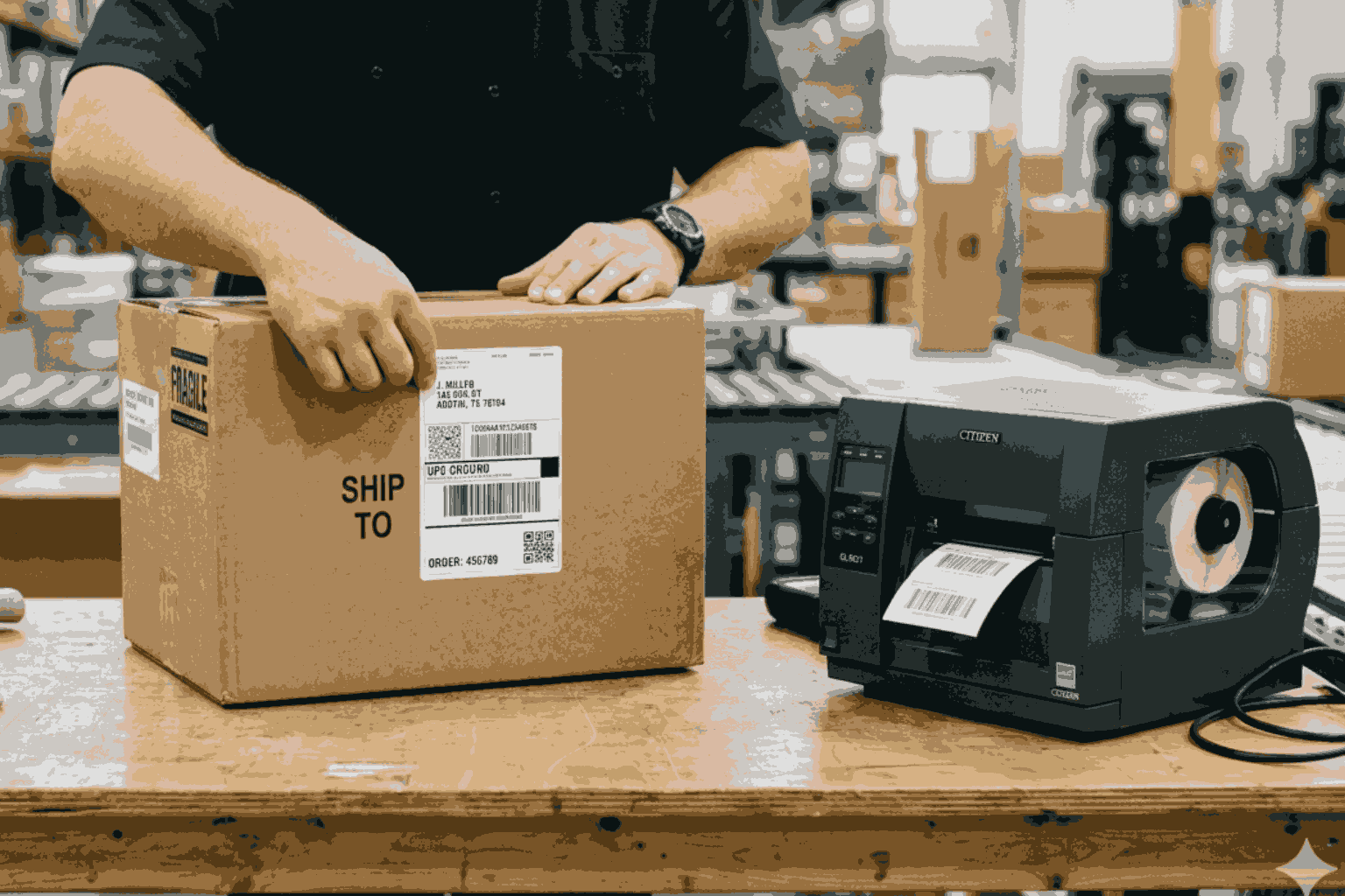 Thermal Labels for Logistics