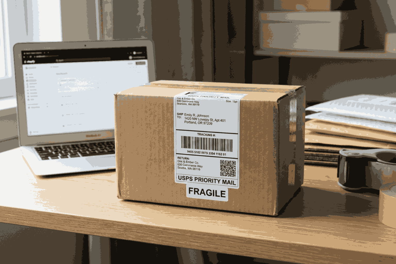 Thermal Labels for Shipping