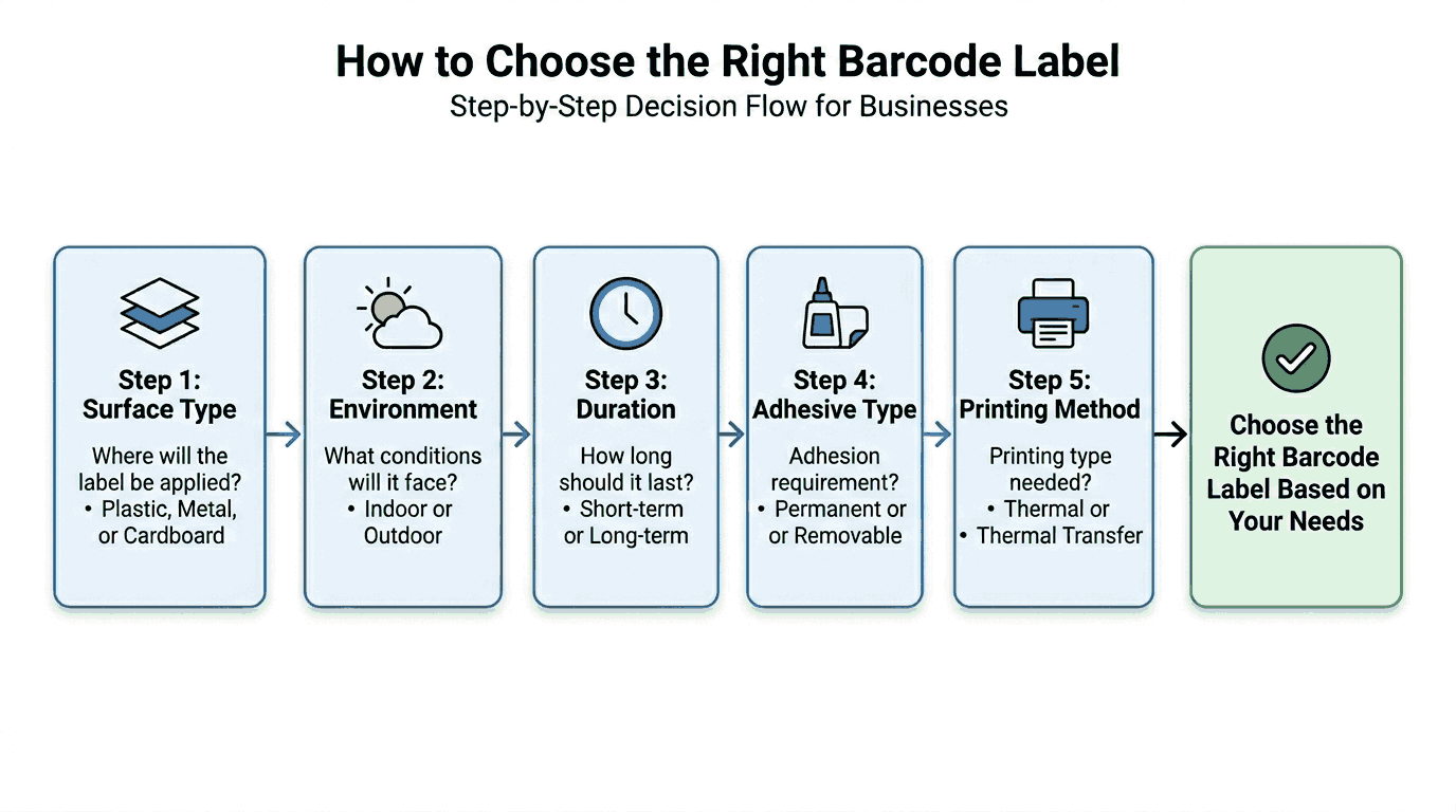 How to Choose the Right Barcode Labels